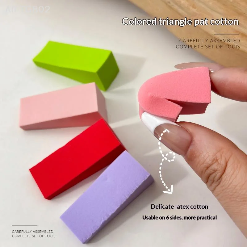 50Pcs Colorful Nail Art Sponge - Nail Art Pinterest review and price