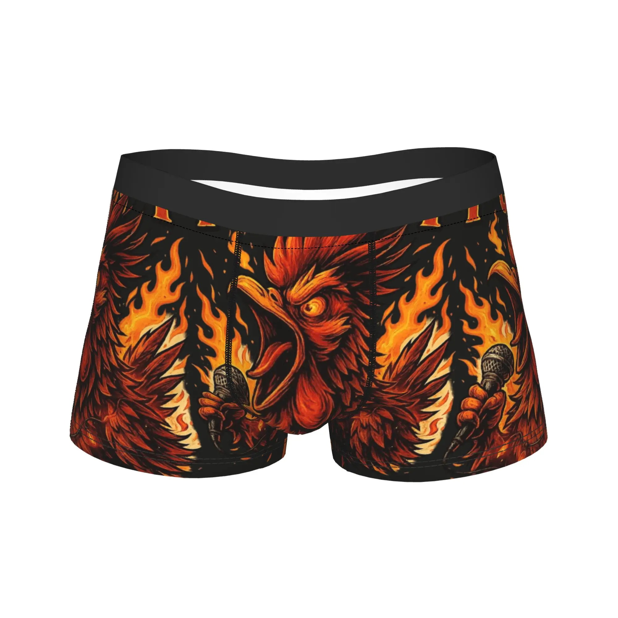 

F-CAW-F Забавный петух, мем, курица, цитата, нижнее белье, шорты-боксеры с узором, качественные мужские трусы, эластичные шорты, трусы, подарок