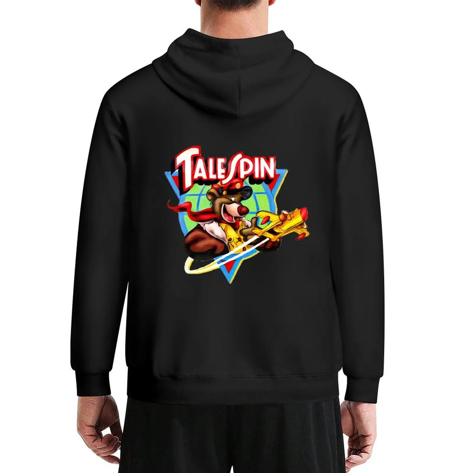 

Talespin, baloo logo plane Hoodie mens clothing men's coat anime clothing men's sweat-shirt new hoodies and sweatshirts
