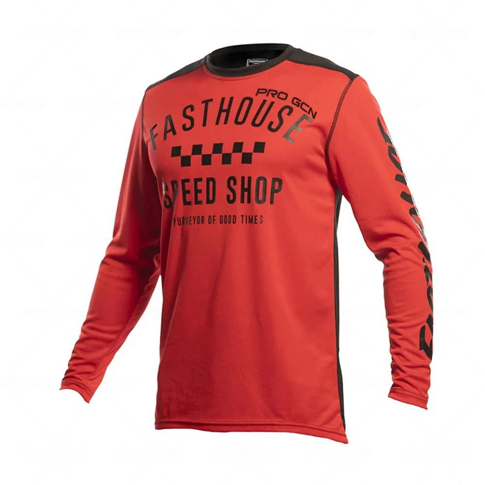 Moto Bicycle Jersey Sleeve Cycling Enduro Mtb Shirt Downhill T-shirt Camiseta Motocross Mx Mountain Bike Clothing MTB