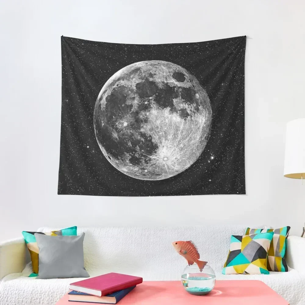 

Full Moon Tapestry Wall Hanging Wall House Decoration Aesthetic Room Decoration Bedroom Decorations Tapestry