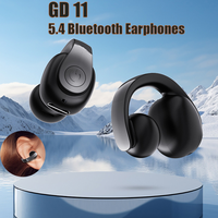 5.4 Bluetooth TWS Clip on Headphone Wireless Earphone with HiFi Stereo & Noise Reduction Headset 2026 New