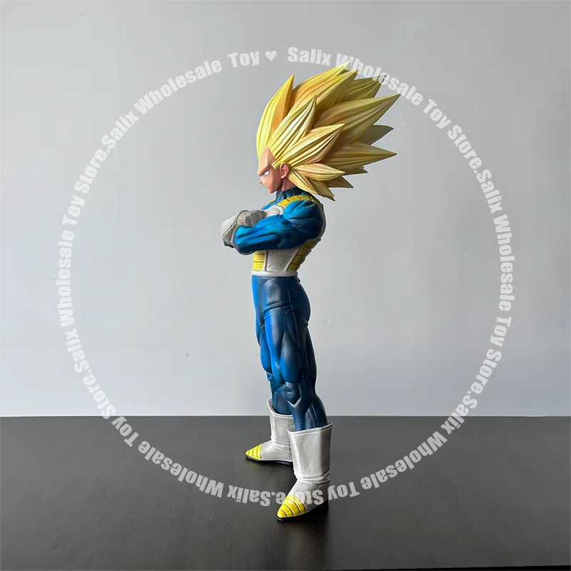 VF en Stock 33cm Dragon Ball Z Ssj3 Vegeta figura Super Saiyan 3 Vegeta figuras de acción Gk colección de estatuas modelo juguetes regalos
