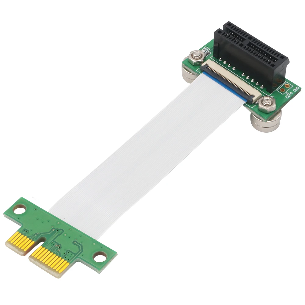 Câble d'extension PCI-e 36 broches avec LED d'alimentation 3.3v et pied magnétique, Version améliorée