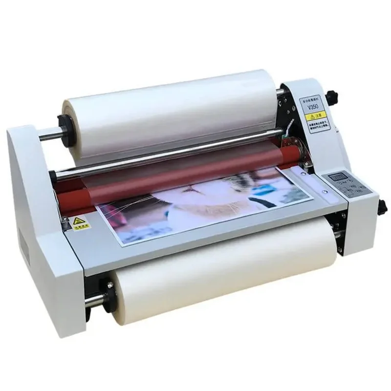 

electronic temperature control laminator A3 laminating bopp film hot lamination machine