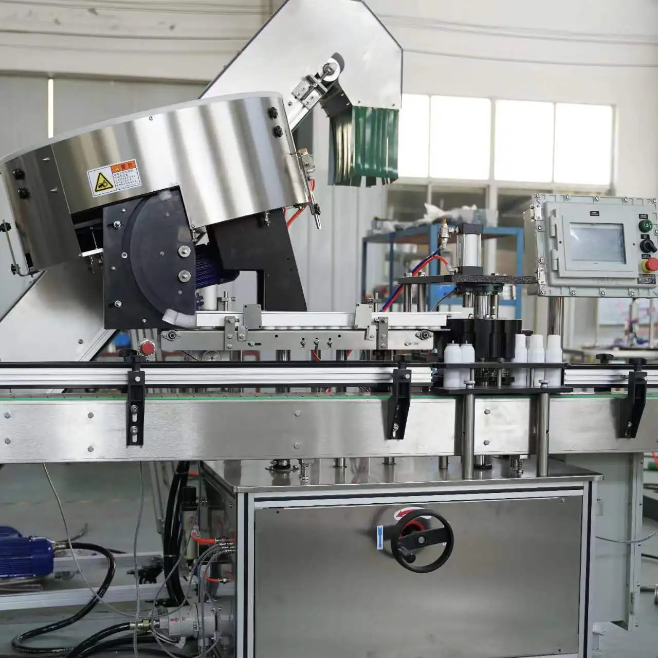 Automatic Big Cap Pressing Machine Of Aerosol Production Line