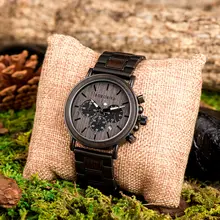 Wooden Men's Luxury Chronograph Watch #2