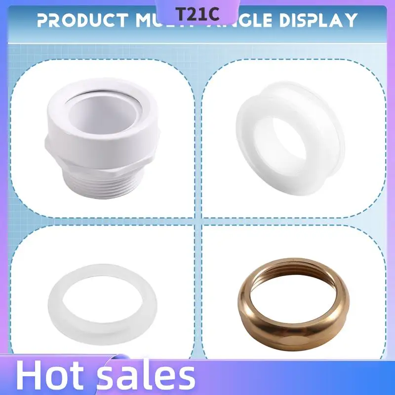 

Латунные трубы T21C в комплекте для установки отдельно стоящей ванны с белой трубкой