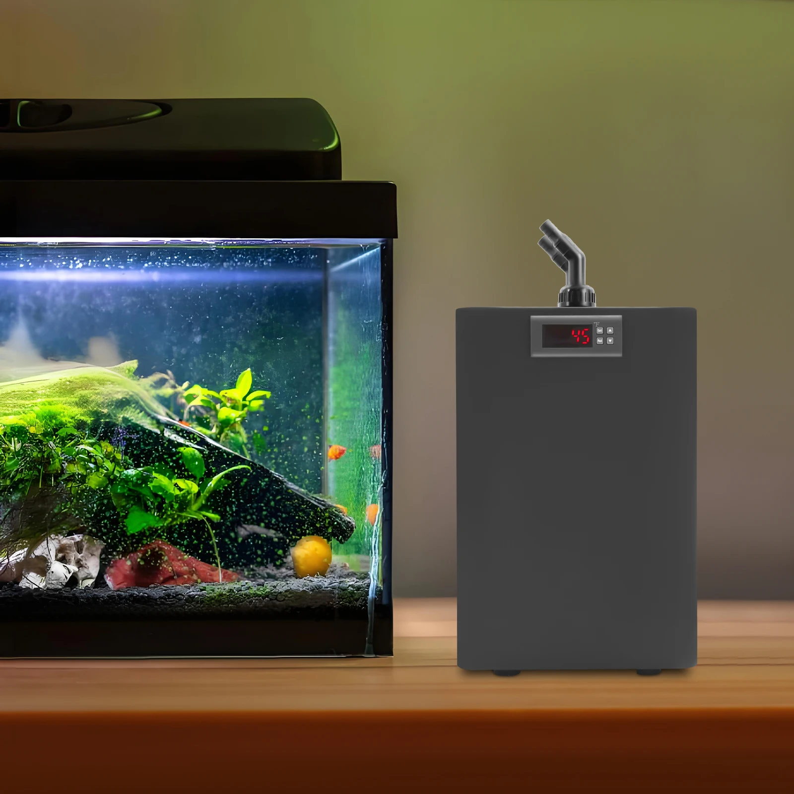 水槽冷却機 110V 270W 水槽用チラー 160リットル - Aquarium Fish Market のレビューと価格