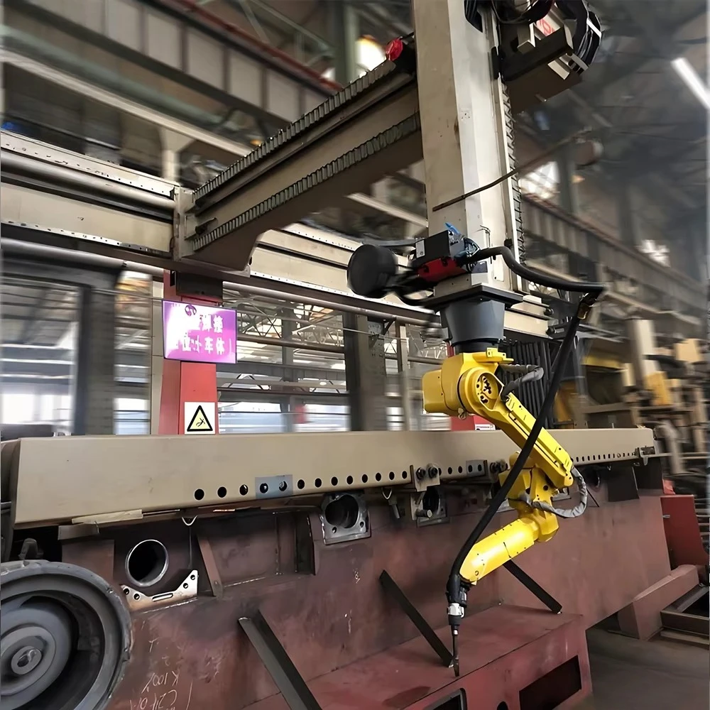 التصنيع الذكي للأتمتة الصناعية التعاونية الصغيرة لحام مناور 6-محور نظام التحكم في محطة العمل