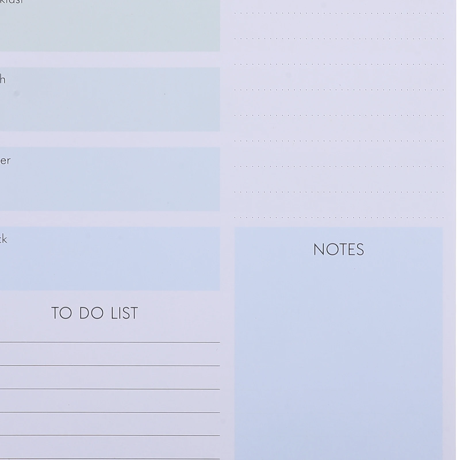 

Magnetic Day Plan Notebook Daily Planning Notepad Portable Compact Memo Pads Household Paper Small Planner