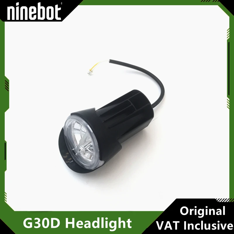 Original Ninebot MAX G30D Head Light Assembly G30 Smart Electric Scooter Headlight Replacement KickScooter Hover Skate Accessory