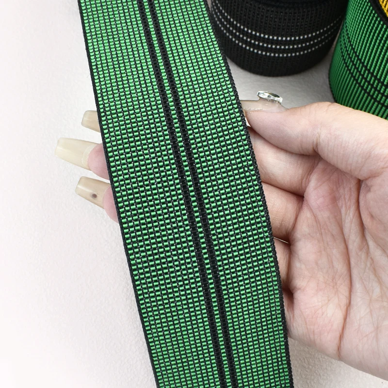 

1-10M 50mm 1.4mm Thick Elastic Band Trampoline Cushion Bag Rubber Ribbon Sofa Backrest Garment Stretch Tape DIY Sewing Accessory