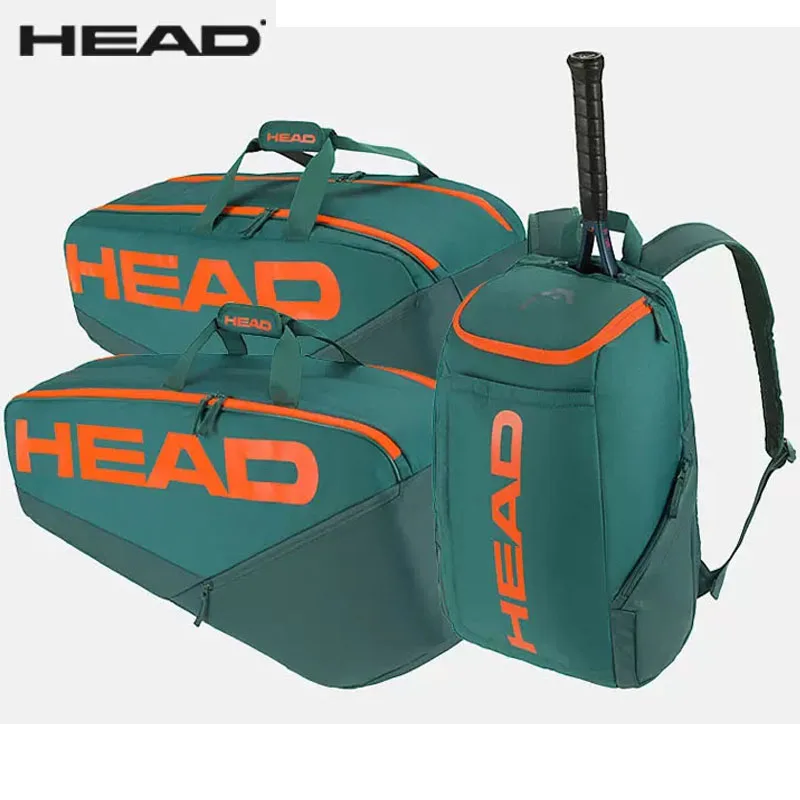 2023 Verão 9R Grande Capacidade RADICAL PRO HEAD Saco De Tênis Adultos Squash Badminton Beach Tennis Shoulder Bags Nova Mochila Esportiva