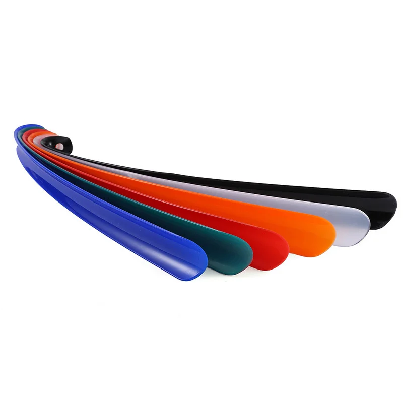 1PC Plastic Extra Long Shoehorn Lazy Shoe Helper Long Handle Shoes Lifter Pull Random color