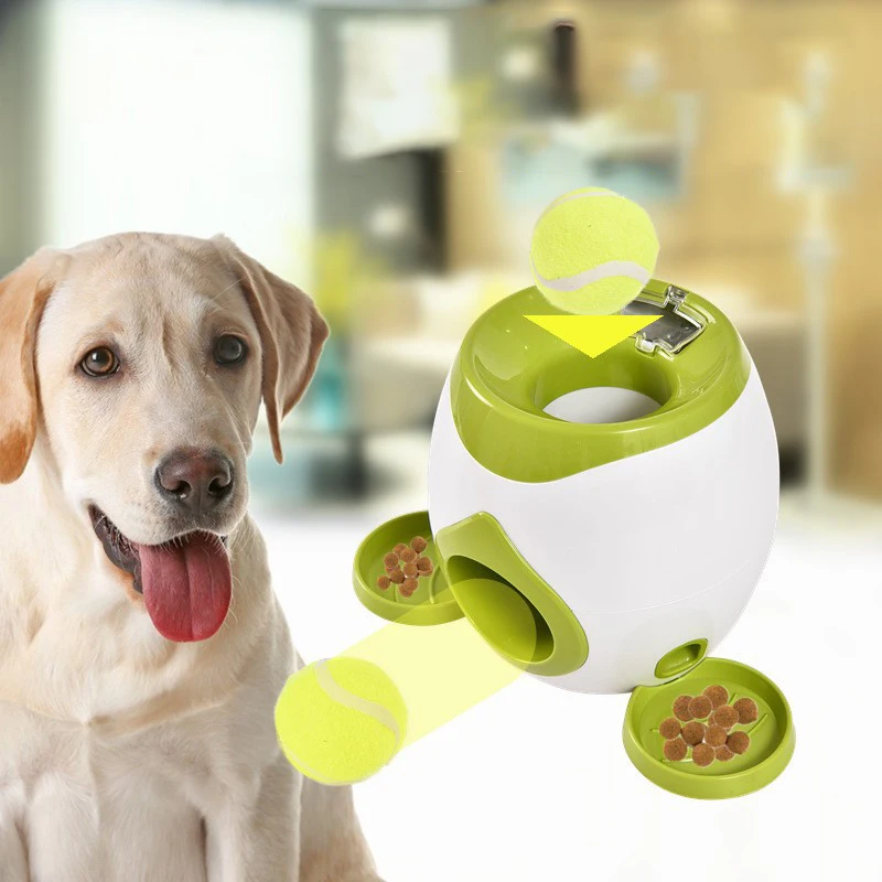 

Dog Automatic Serve Ball Thrower Timing Adjustable Distance Transmitter Interactive Toys Launcher Dog Toys Jumping Ball Machine