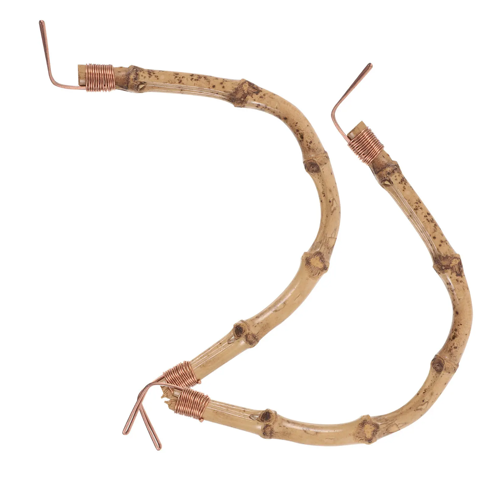 Asa de Bambú Rústica para Tetera China/Japonesa, Repuesto Hecho a Mano con Diseño Único y Agarre Cómodo, Accesorio para Juego de Té