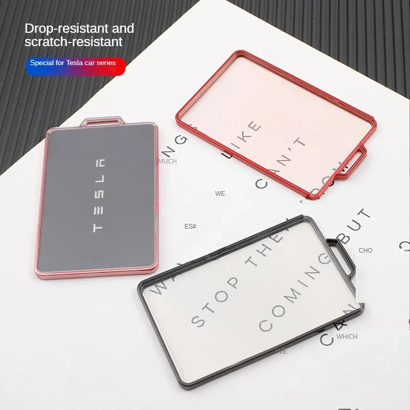 Car Key Case Cover for Tesla Model 3 Card Holder Protector Cover Key Bag for Tesla Model Y Accessories Key Shell