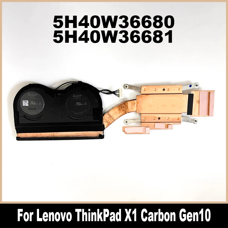 Новый оригинальный охлаждающий вентилятор для процессора Lenovo ThinkPad X1 Carbon 10th 11th Gen X1 Yoga 7-го и 8-го поколения 5H40W36680 5H40W36681