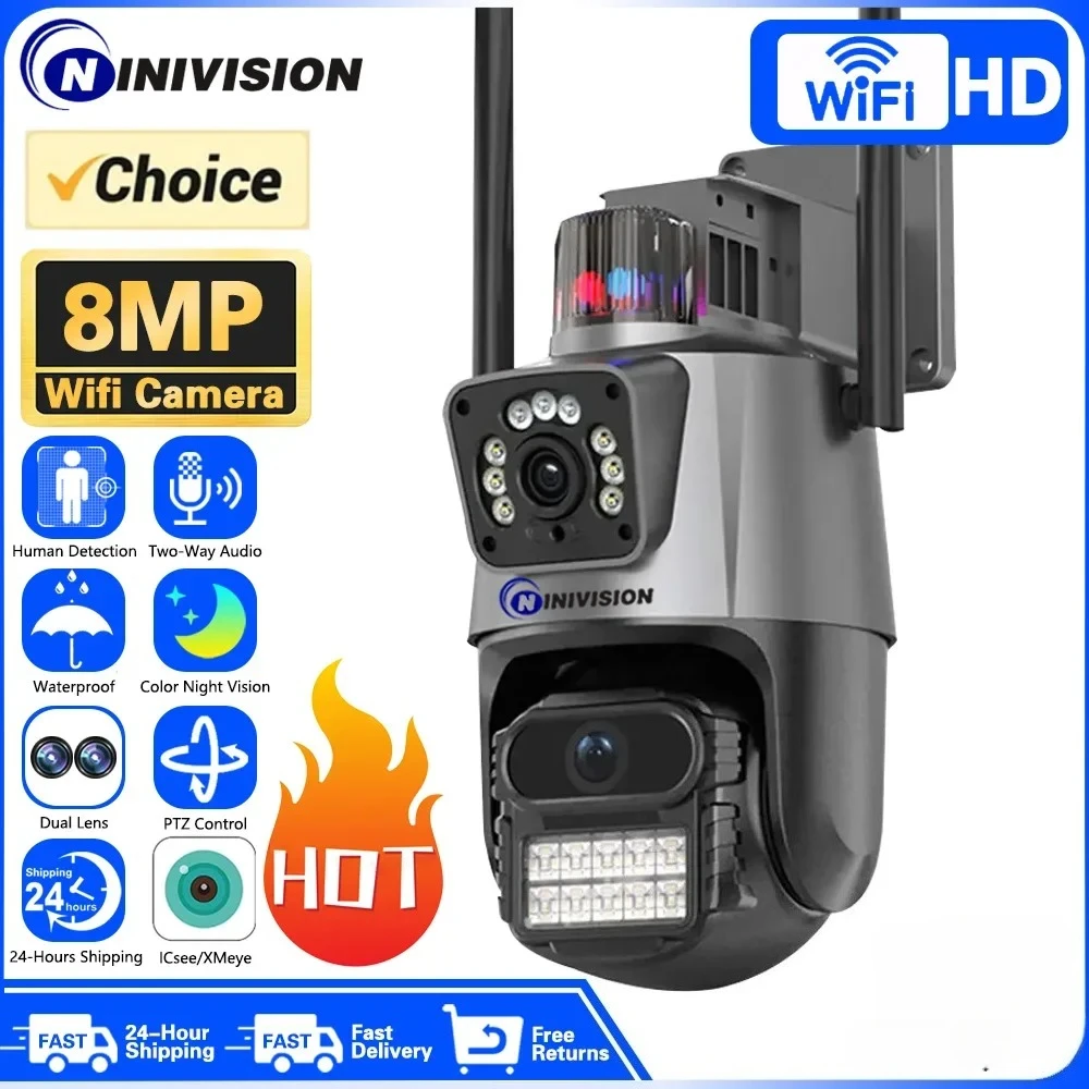 8MP Wifi Ptz Ip Cam…