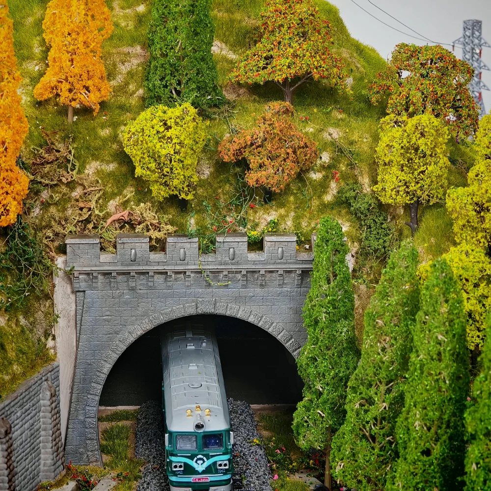Architecture Miniature Model Trees For Diy Diorama Model Making HO N Train railway railroad Landscape Layout Scenery