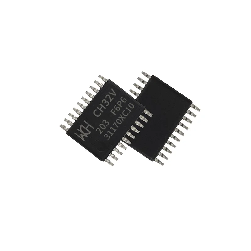 20Pcs/Lot CH32V203 RISC-V MCU 144MHz 2*USB touchkey CAN