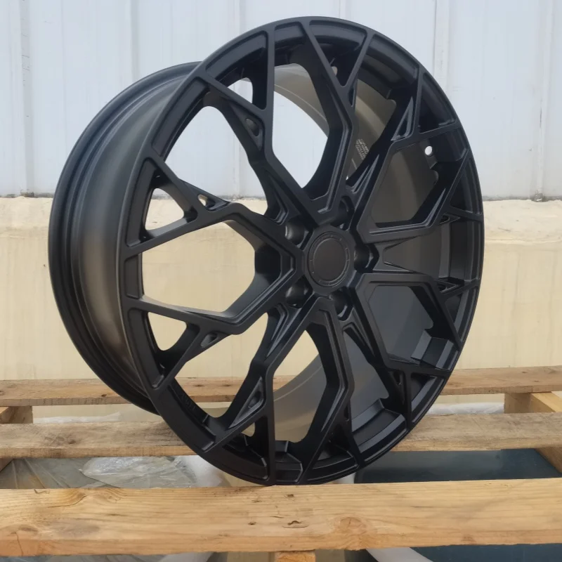 

Custom High Performance 19 Inch 5 1143 Matte Black Monoblock Forged Alloy Multi- Spoke Car Wheels