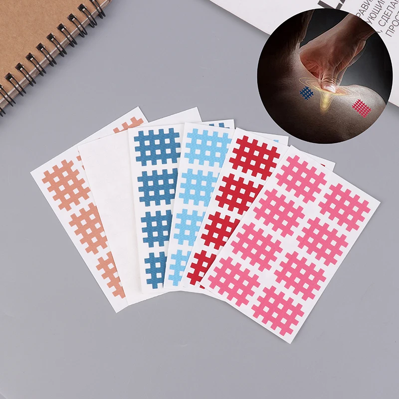 5 Sheets Breathable Healthcare Spiral For Cross Kinesiology Tape Physical Therapy For Cross Muscle Tape For Pain Relief