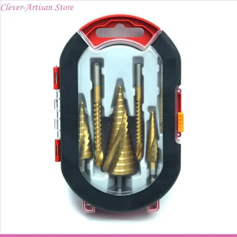 E06B Triangular Shank thẳng rãnh BITS BITS Thrills Bit Set lỗ khoan dụng cụ khoan chống ăn mòn