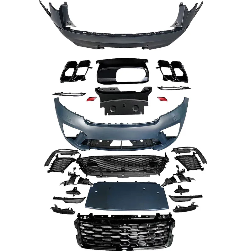 

Injection PP front bumper rear grille body kit suitable for Land Rover Range Velar modified SVA large surround