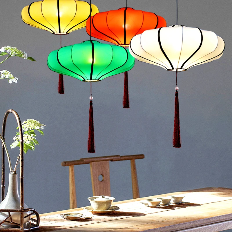 

No. 60 diameter Lantern antique tea room hot pot shop tea house hanging lamp