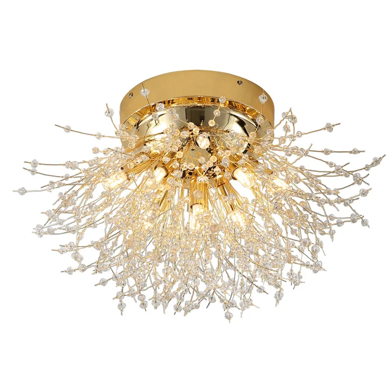 

Dandelion ceiling lamp, Nordic post-modern light luxury , warm and romantic wedding room ceiling lamp