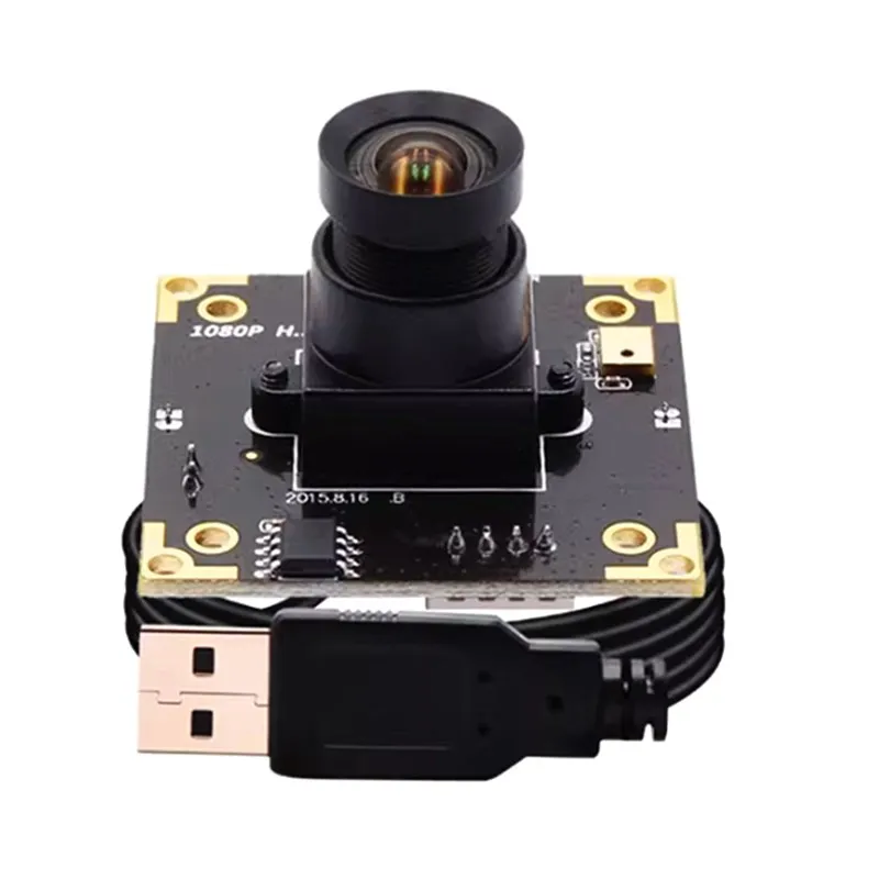 

1920*1080 3 million 1080P high-definition wide dynamic USB camera module with microphone, UVC drive free H264 encoding