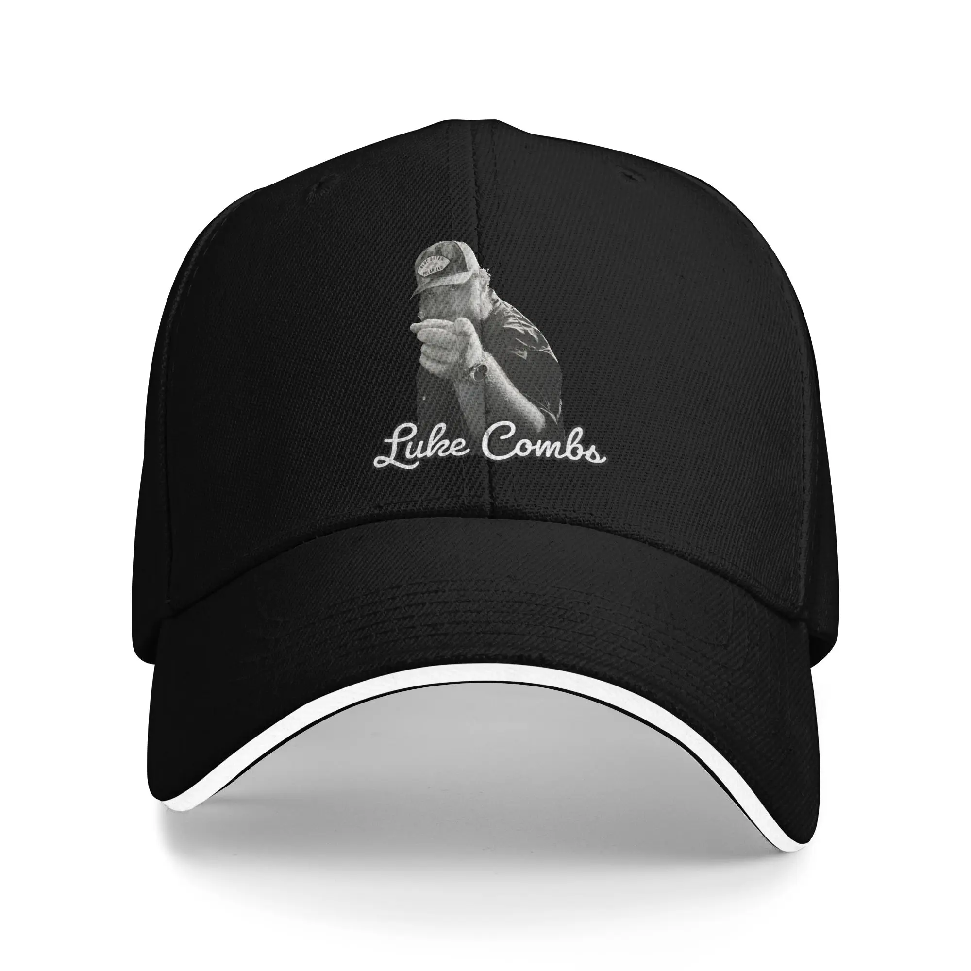 Luke Combs My Kinda Saturday Night Tour  Baseball Cap y2k Cute Unisex Men Trucker Hat Sun Design Running Hippie Snapback Cap