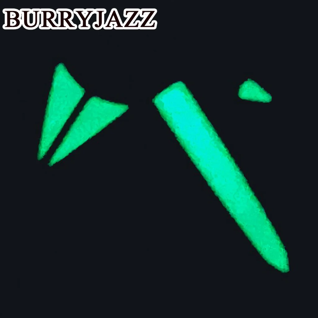 بوراجاز أيدي مضيئة ، أسود ، فضي ، أحمر ، أخضر ، NH35 ، NH36 ، NH38 ، 7S26 ، 7S36 ، 4R35 ، 4R36