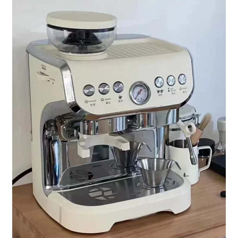 Semi Automatic Cafe hin profsional Commercial Exprs prso Coffee hine with