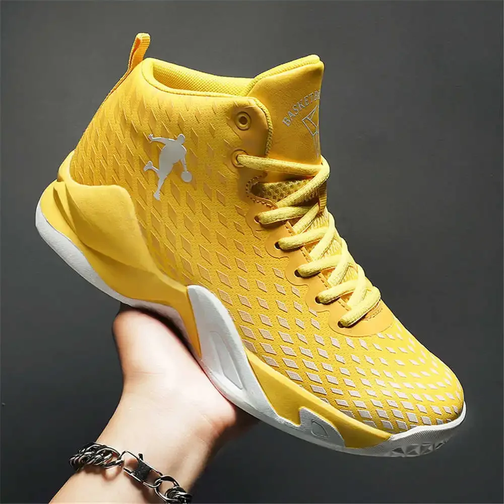 38-39 Slip-resistant Yellow Basketball Casual Sneakers Spring 2024 Men\'s Road Shoes Sports Second Hand Mobile Lowest Price