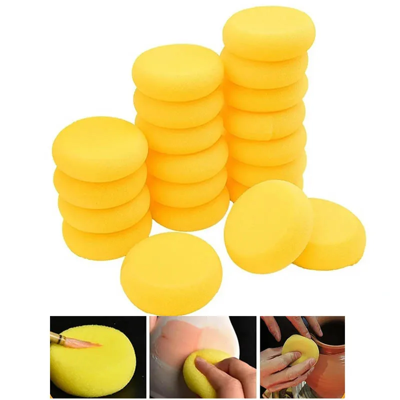 Painting Ceramic Foam Throwing Water Absorbing Sponge Sculpture Pottery Tools Accessories Coloring Cleaning Artist Clay Tool DIY