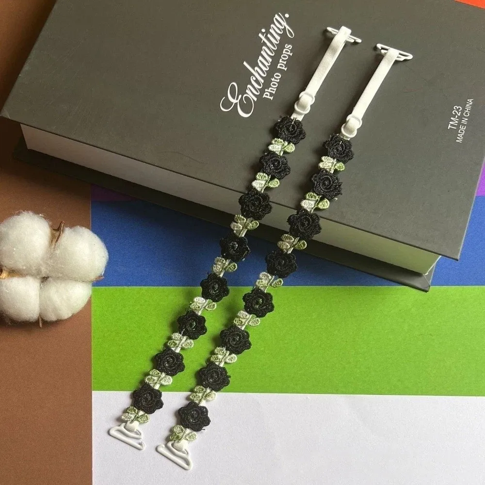 With Lace Trim Rose…