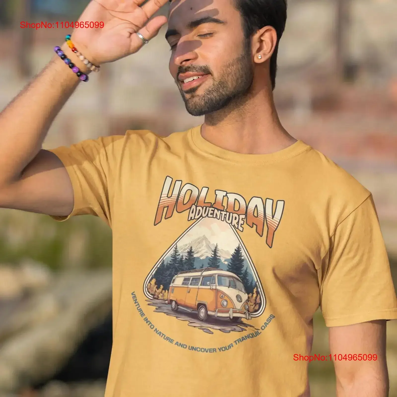 

Праздничные приключения на открытом воздухе Футболка для кемпинга Nature Lover Explorers винтажная стираная растянутая слегка мягкая