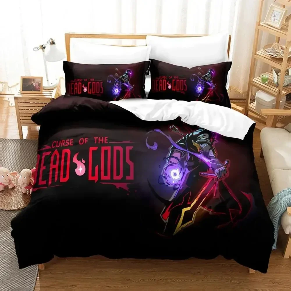 

Luxury New 3D Print Game Dead Cell Bedding Set Duvet Cover Bed Set Quilt Cover Pillowcase king Queen Size Boys Adult Bedding Set