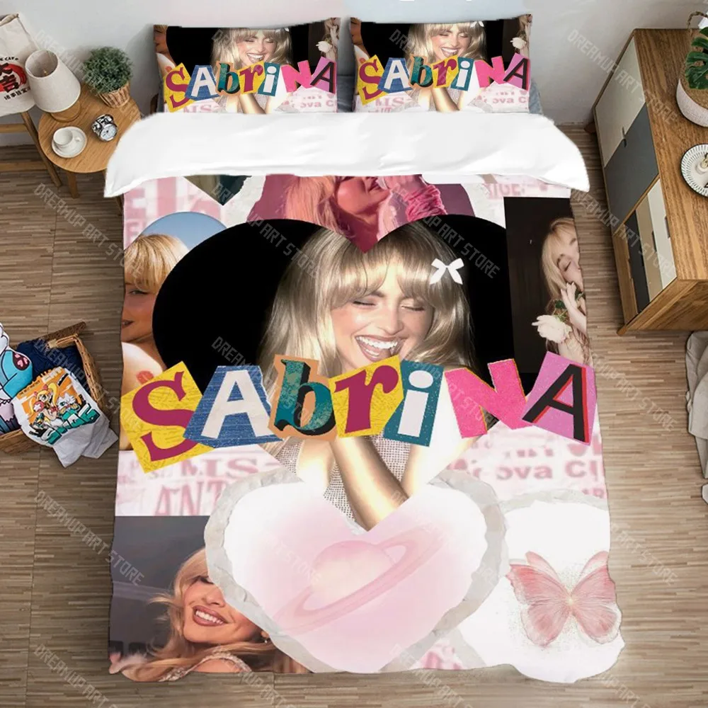 

Multiple Sizes Duvet Cover Sabrina Carpenter Comforter Sets Quilt Cover Bedding Duvets Covers For Fans Gifts Cute Decoration