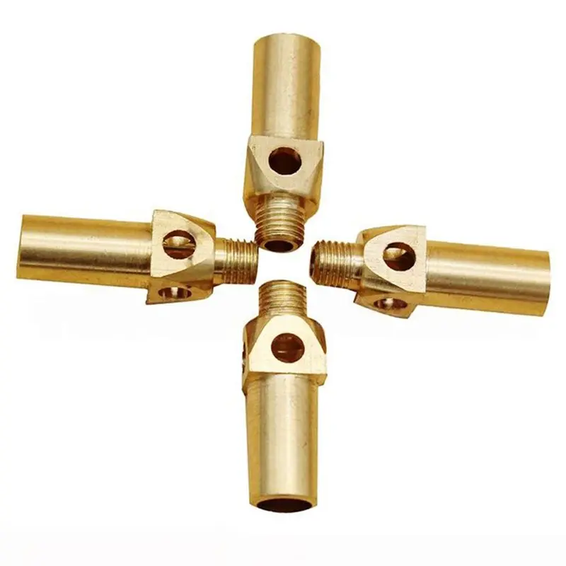 YANA35R Pack Of 5 Gas Stove Burner Parts: Brass Gas Nozzle/Jet