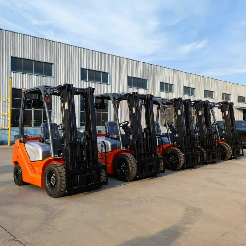 Forklift Lifting Truck 3Ton 2Ton CE EPA with Fork Positioner and Side Shifter Warehouse Forklift Farm