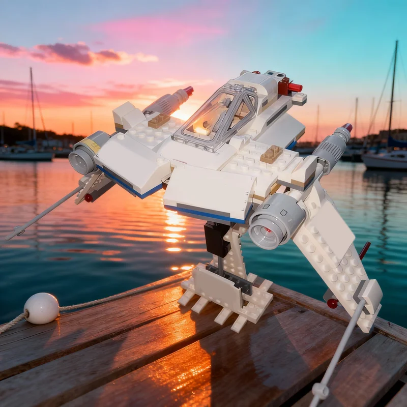 

271pcs MOC Version 1 V Torrent Alternate Build Star Battle Model Building Blocks Architecture Christmas Gifts Toy Education