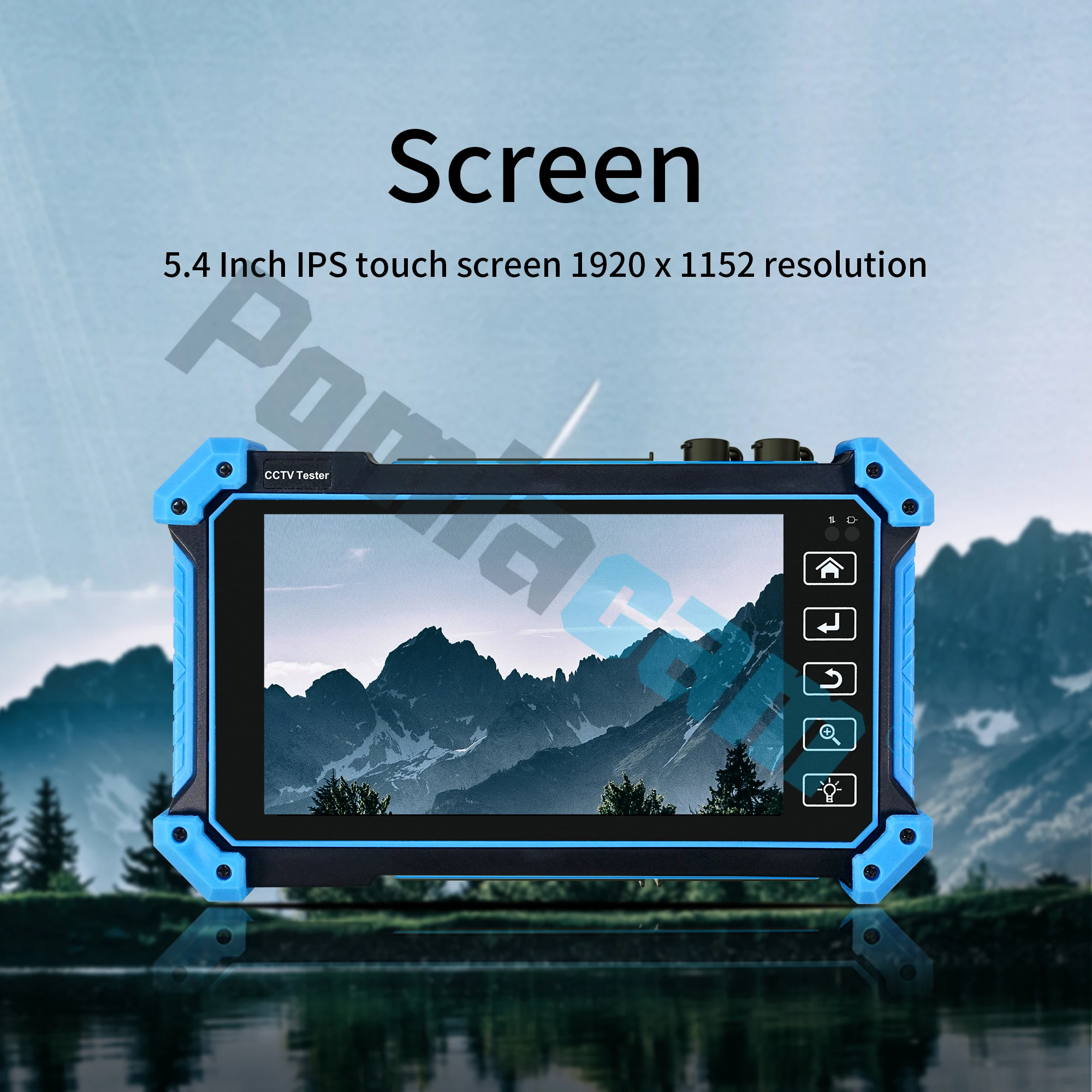 

Тестер IP-камер 5,4 дюйма 8K, 8 МП, AHD, TVI, CVI, SDI, аналоговый, с монитором, VGA, HD-входом, для камер видеонаблюдения