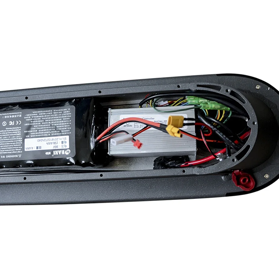 QASULER Elektrische scooter controller kit350W 36V scooter controller board moederbord met led display circuit board, for e-scooter hover board(A) Elektrische scootercontroller