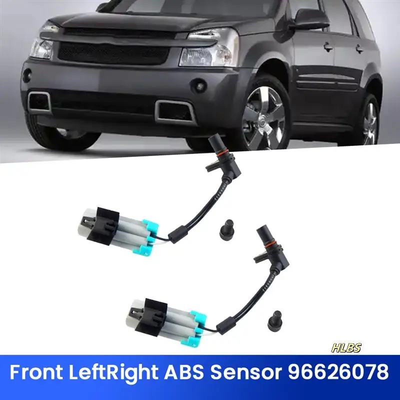 

2Pcs Front Left/Right ABS Sensor 96626078 For Equinox For Pontiac For Saturn For Suzuki ABS Speed Sensor