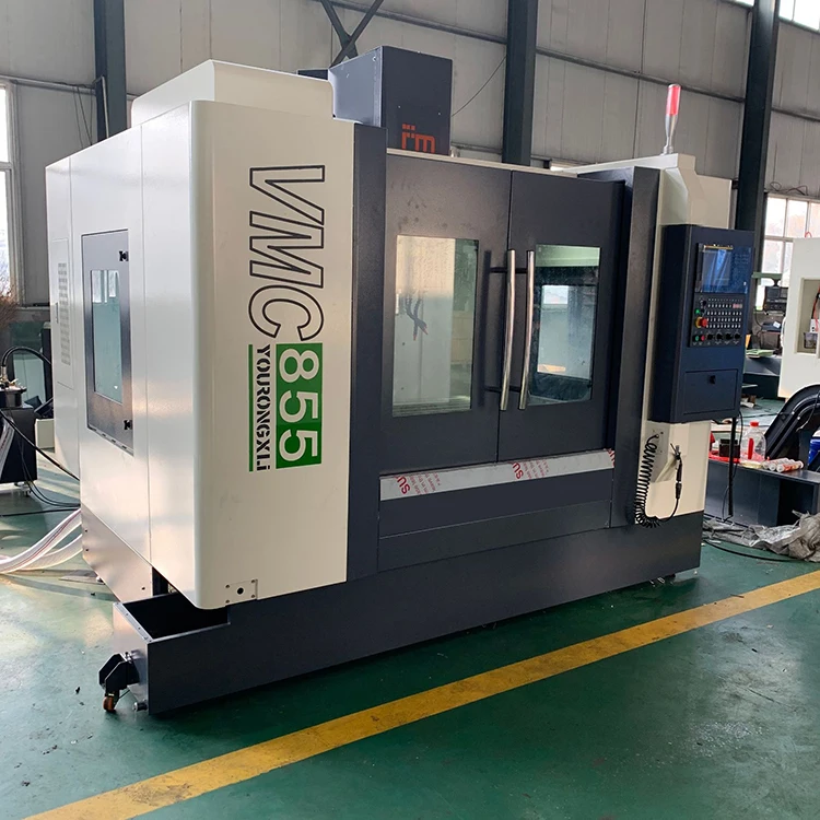 The Most Popular VMC855 Vertical Hining Center 3/4/5-Axis Metal CNC Milg Hine In 2024