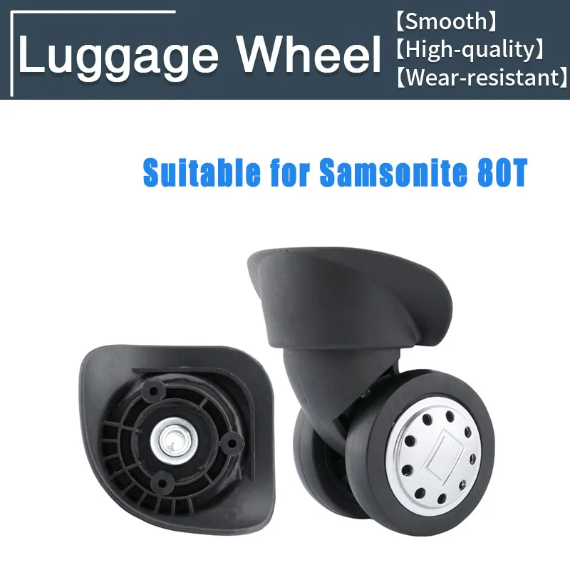 

Suitable for Samsonite Wheels 80T Luggage Accessories Casters Trolley Cases Pulleys Suitcase Wheels Suitcase Load-bearing Wheels